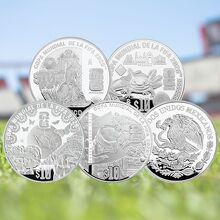 ¿Dónde comprar las monedas del Mundial 2026? Lista completa de bancos (Foto: Banxico/Canva)