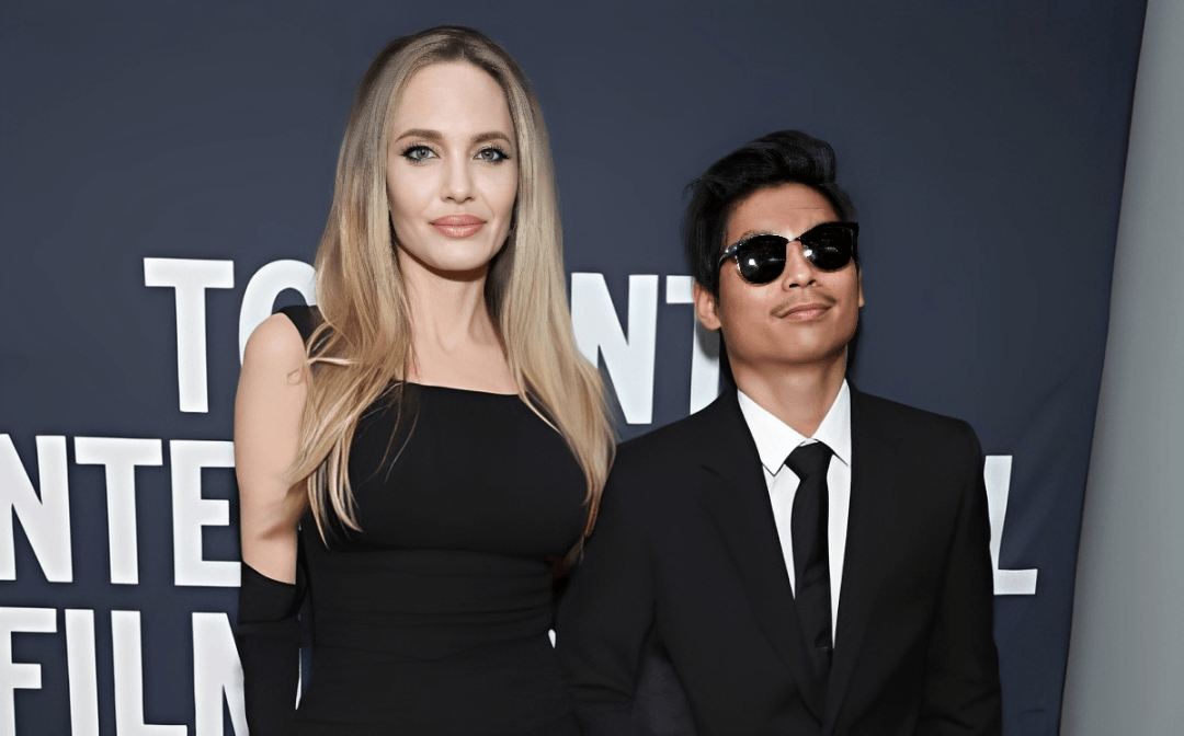 Angelina Jolie y su hijo Pax Jolie-Pitt (Imagen Getty)