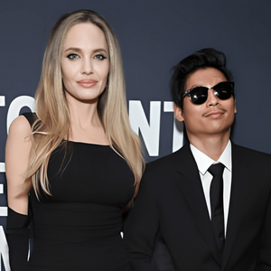 Angelina Jolie y su hijo Pax Jolie-Pitt (Imagen Getty)