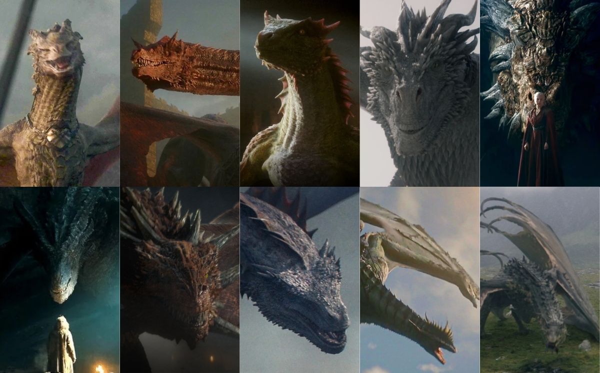 Todos los dragones del Consejo Negro, sin Tyraxes (Foto: HBO)