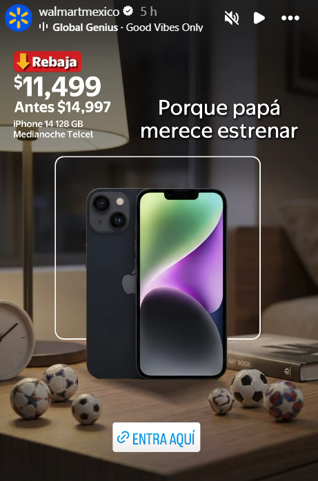 Ofertas en tecnología en el Día del Padre (Foto: IG)