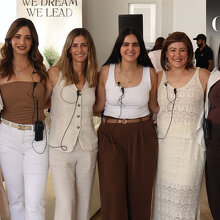 Bonnie, Estefanía, Neni, Elsa, Marisol y Marce
