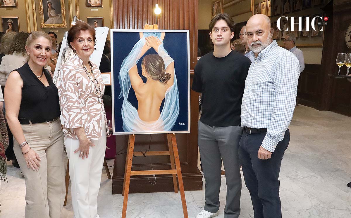 Gaby Quiroga, Hilda Lobato, Alberto Delgado y Salvador Delgado