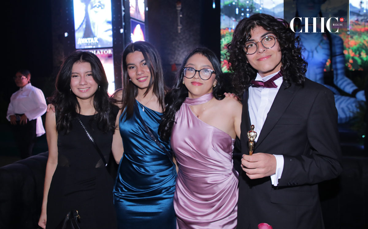Emilia, Ana Ivonne, Antonella y Santiago