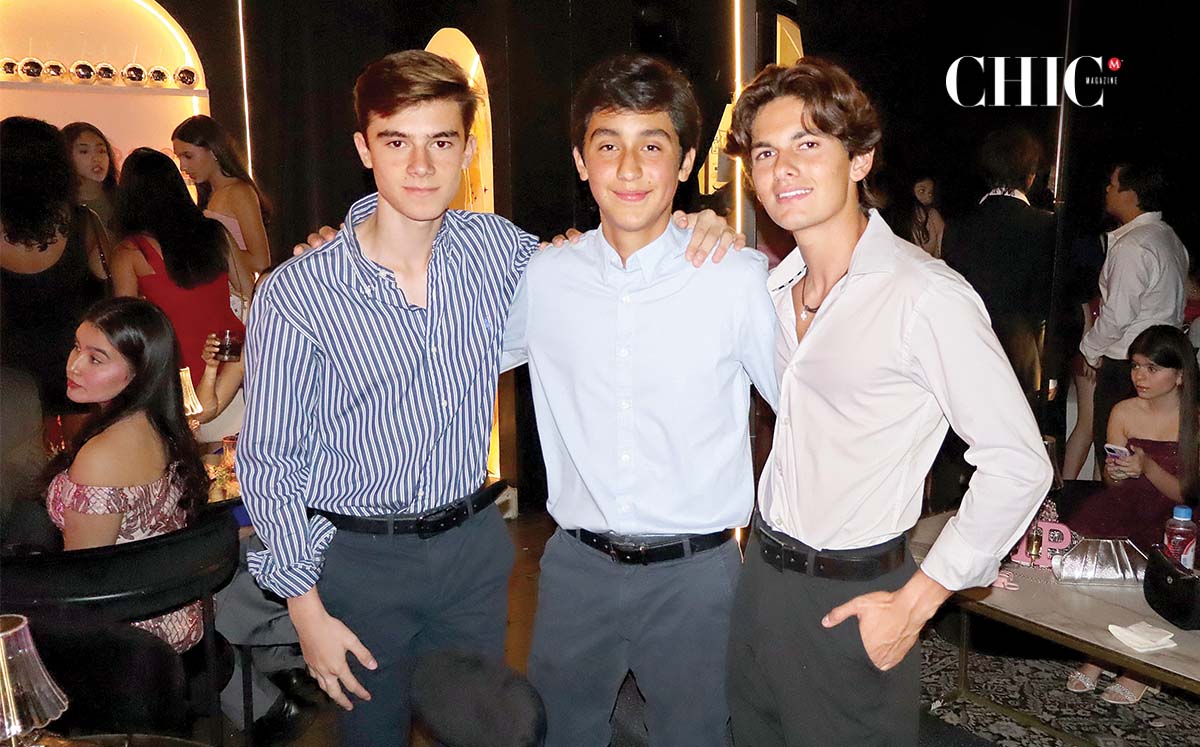 Rodo Hamelius, Sergio Rodríguez y Santino Romero