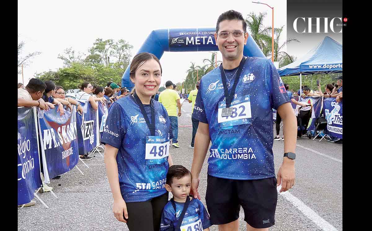 Emma Lemus, Leonardo Treviño y Carlos Treviño