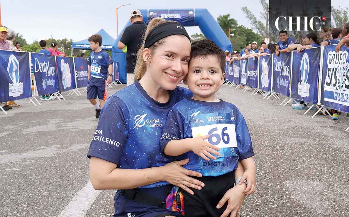 Montserrat Calderón y Mateo Calderón