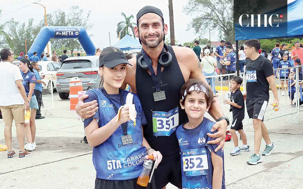 Camila Parra, José Alberto Parra y Emiliano Parra