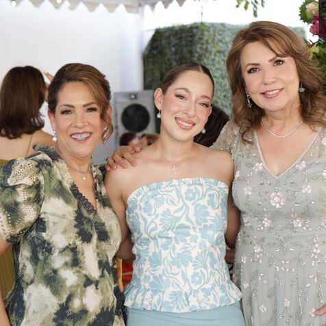 Cecilia Cardiel, Sara Lastra y Teresa de Mijares