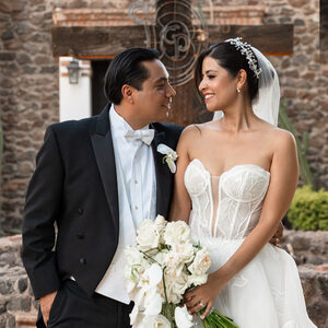 Christian Palacios y Karem Botello