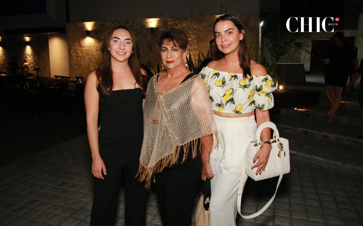 Cristina, Edith y Tamara