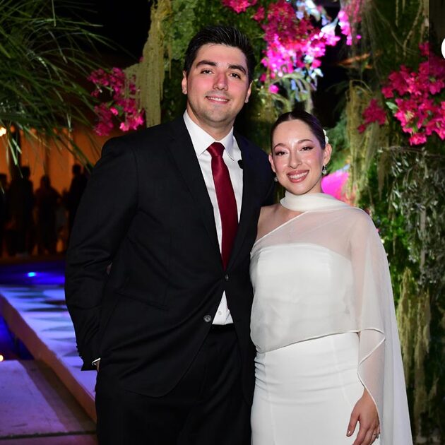 Eduardo Mijares y Sara Lastra