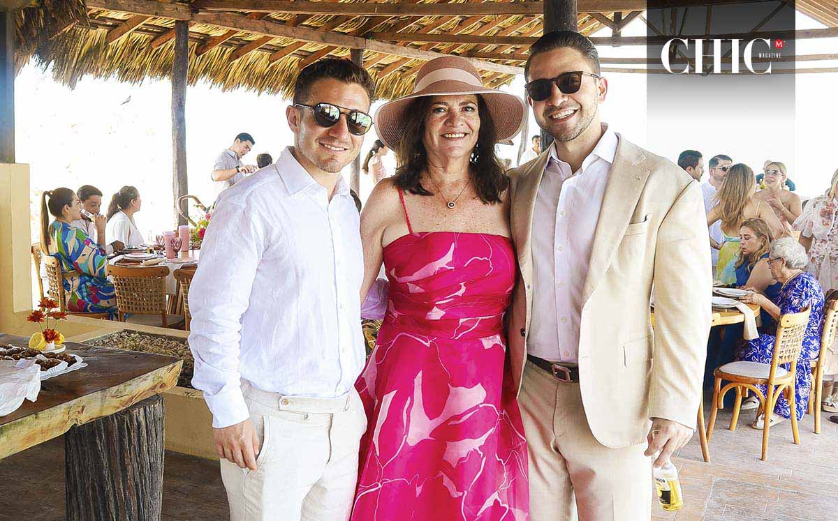 Francisco Galnares ,Lourdes de la Garza y Tadeo Galnares