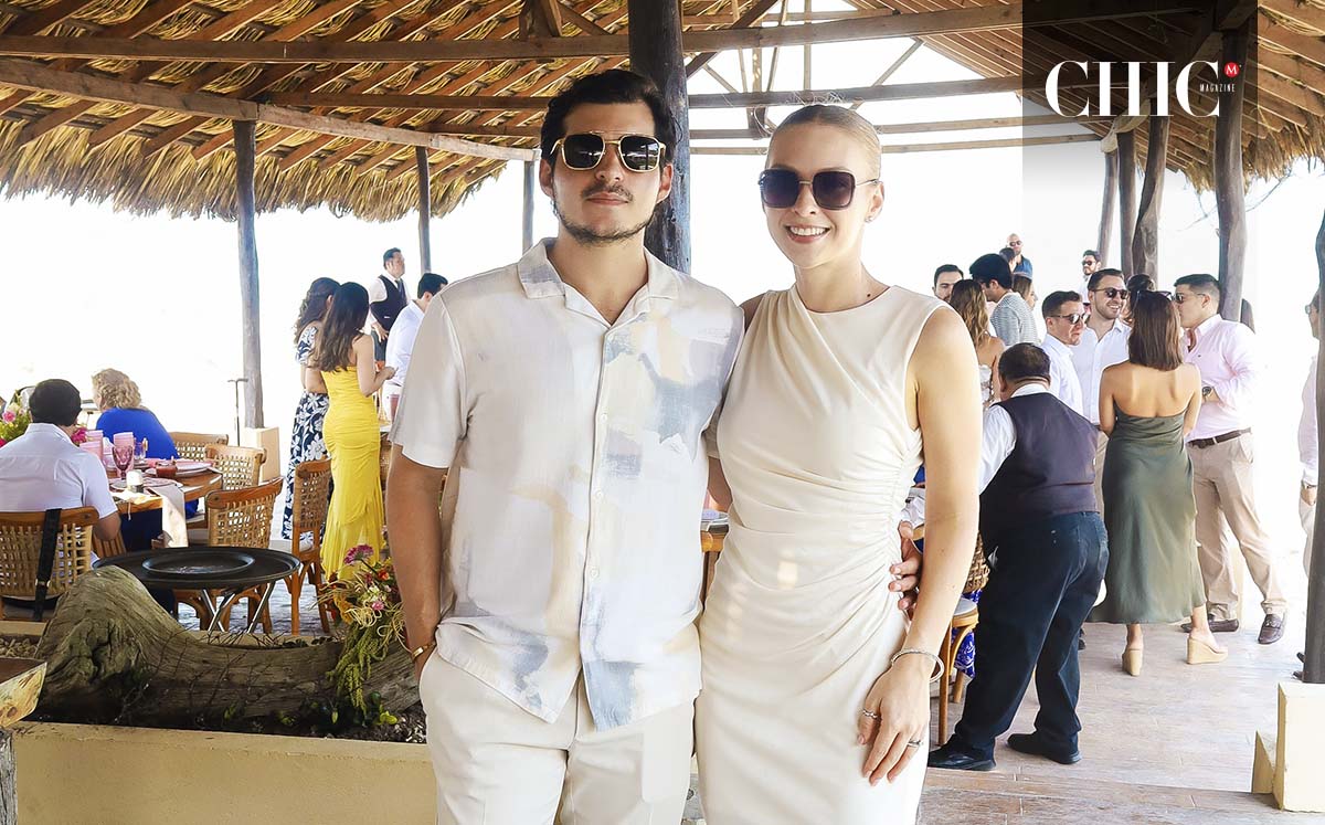 David Mennah y Regina Zuñiga