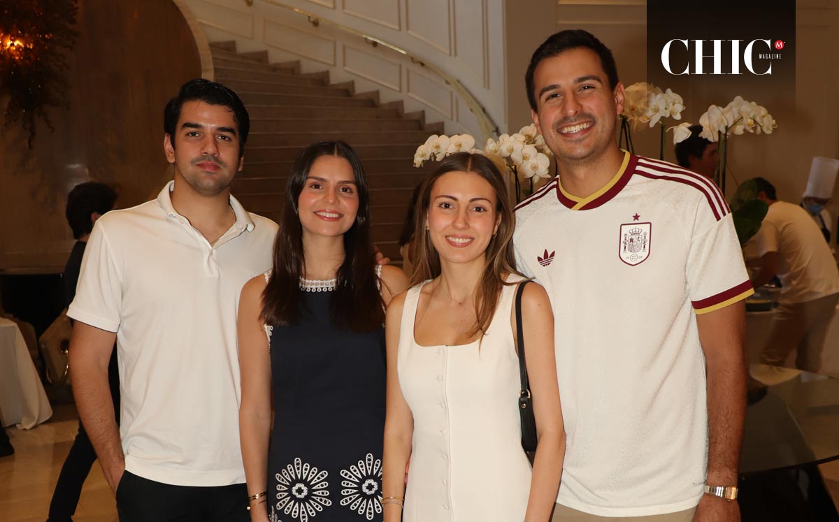 Mauricio Guzmán, Valeria Quintana, María McDermott y Jorge Quintana