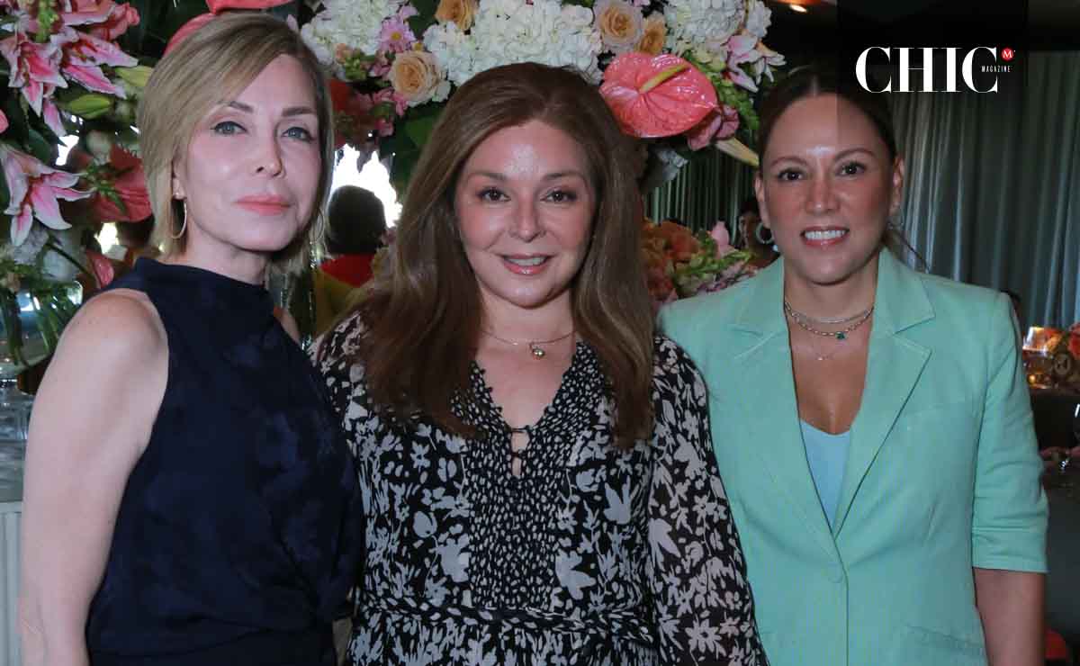 Patricia Flores de Villarreal, Nini Garza de Navarro y Susana Gorena de Flores / Fotos: Omar Valdez