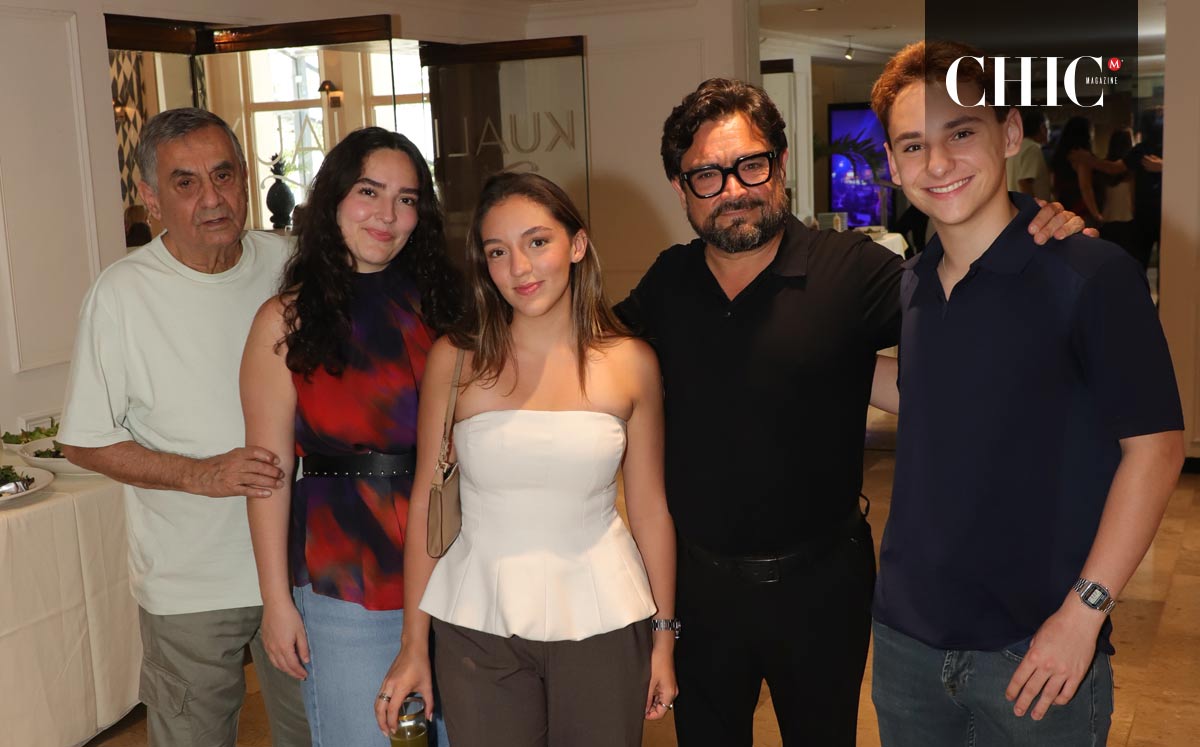 Sergio Elías Gutiérrez, Roby Gutiérrez, Camila Gutiérrez, Sergio Elías Gutiérrez y Sergio Gutiérrez