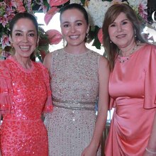 Sofía Martínez de Benítez, Sofía Benítez y Marisol Pérez / Fotos: Omar Valdez