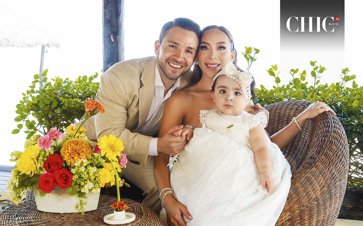 Tadeo Galnares, Edith Mendiola y Sofia Valentina Galnares