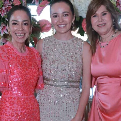 Sofía Martínez de Benítez, Sofía Benítez y Marisol Pérez / Fotos: Omar Valdez