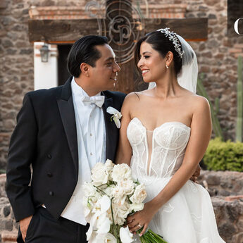 Christian Palacios y Karem Botello