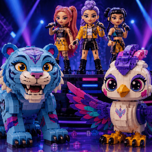 LEGO de K Pop Demon Hunters (Imagen IA)