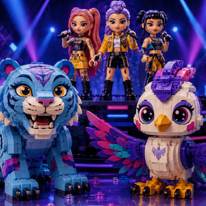 LEGO de K Pop Demon Hunters (Imagen IA)