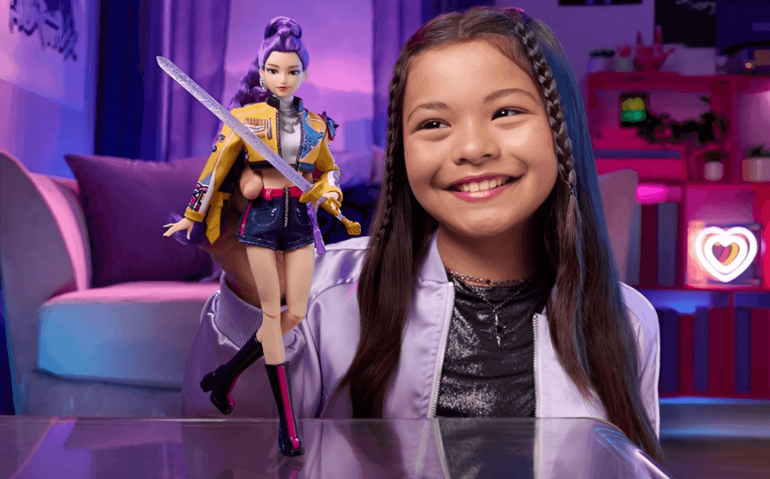 Muñeca Rumi de "Las Guerreras K-pop" (Imagen Amazon)