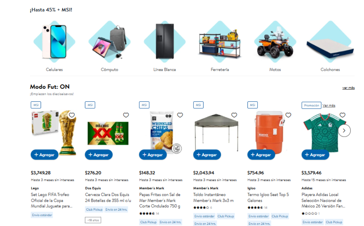 Home Sam's Club (Imagen Home Sam's Club)