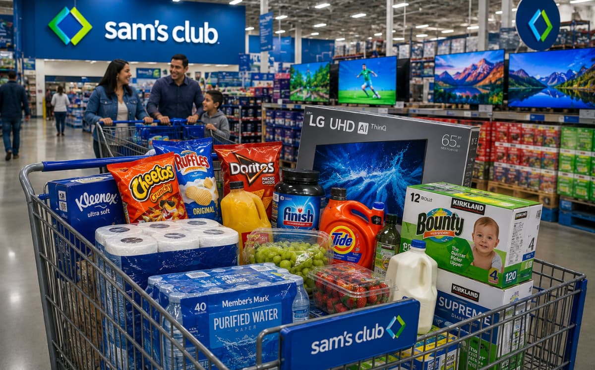 Ofertas en Sam's Club (Imagen IA)