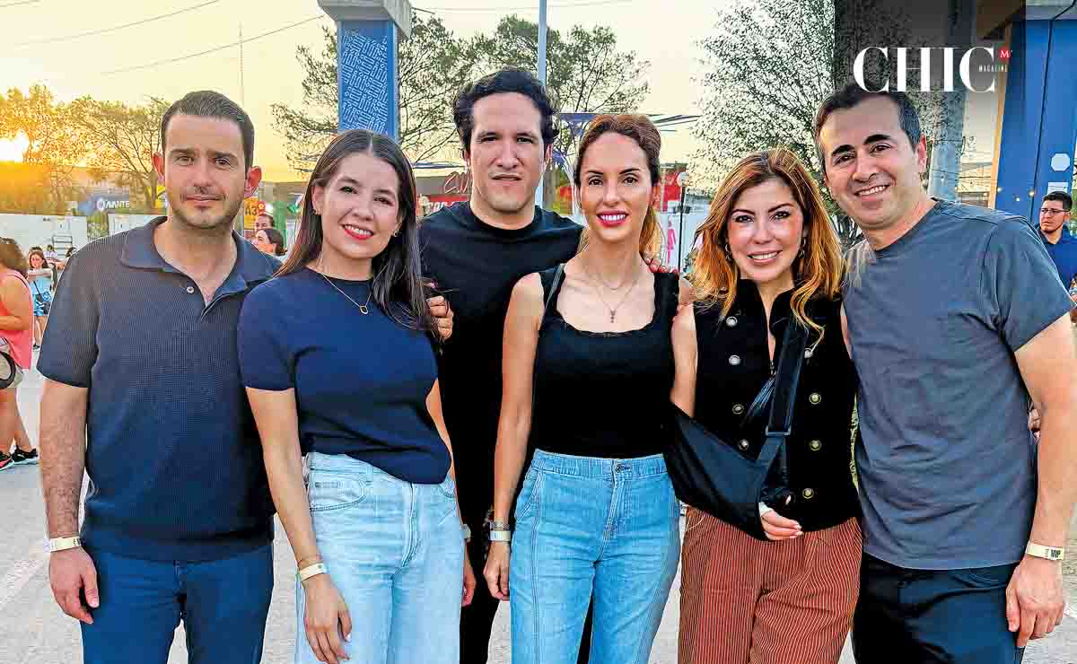 Adal Cavazos, Silvia Tamez, Gerardo Gutiérrez, Sthella Romo, Evelyn Rodríguez y Alex Abdo / Fotos Ricardo Rodríguez
