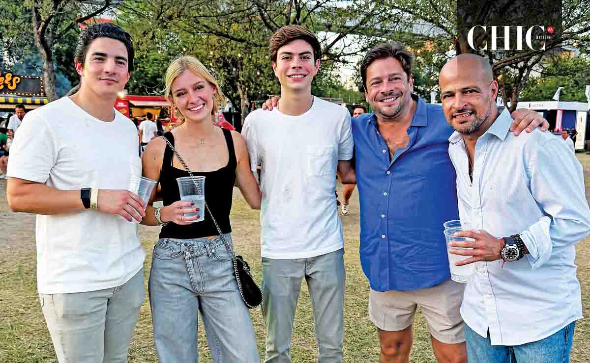 Adrés Martínez, Alexia García, Javier García, Javier García y Nicolás Farah  / Fotos Ricardo Rodríguez