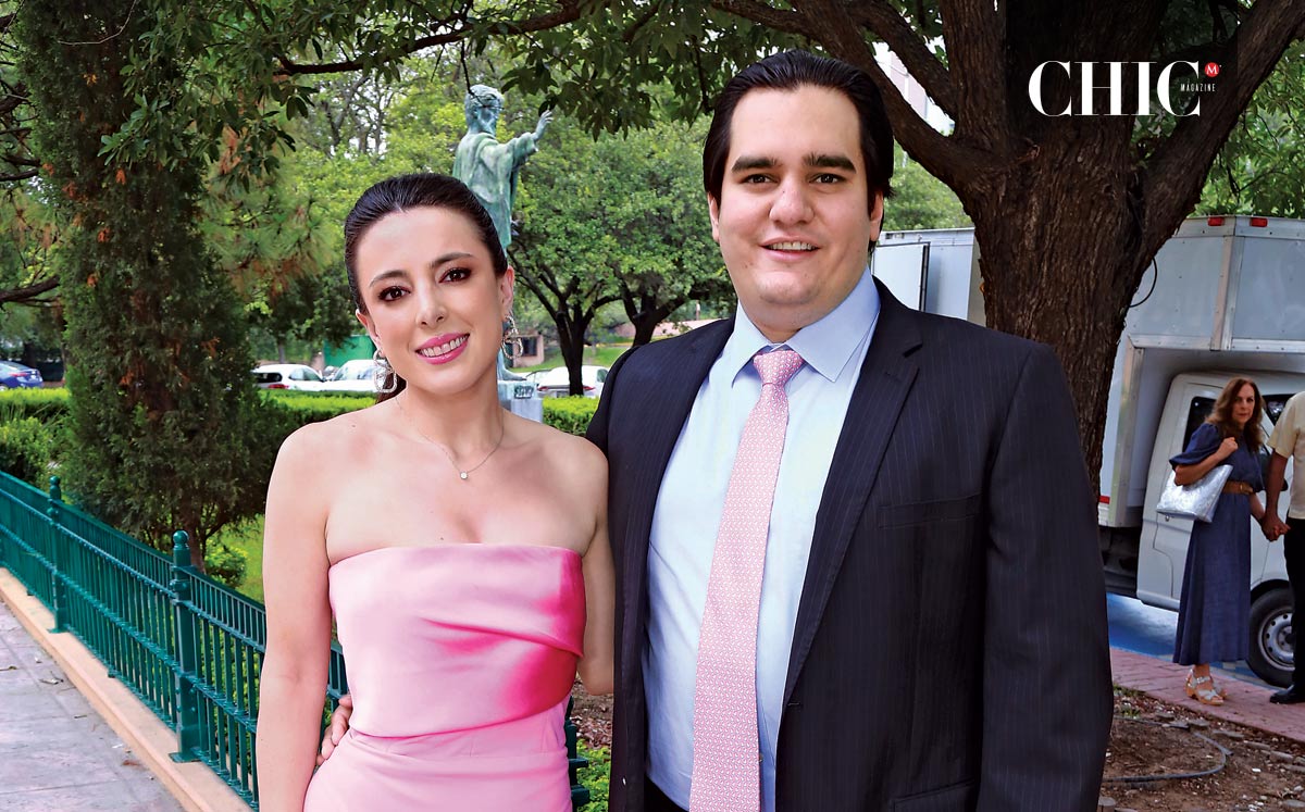 Daniela Gracida y Fernándo Máynez