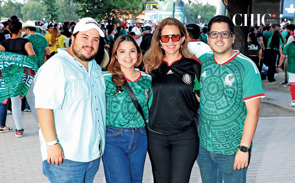 David Camargo, Karla Lindan, Jackie Martínez y Antonio Sifuentes