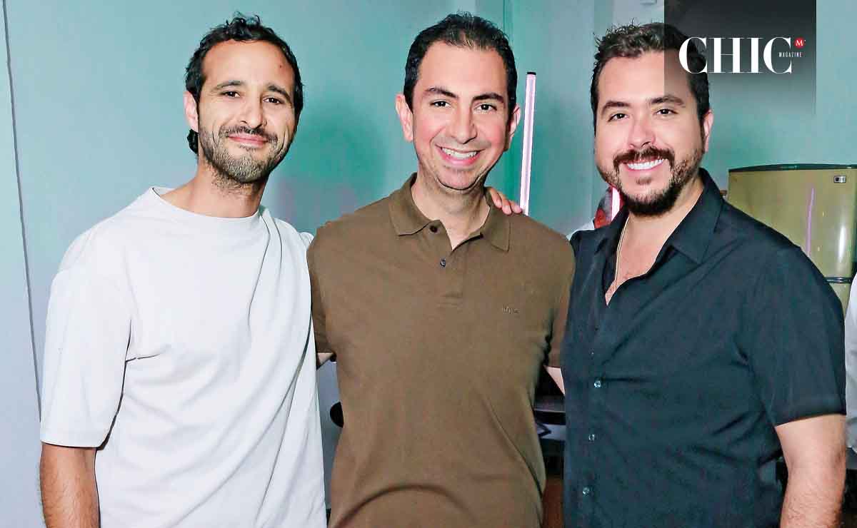 Elías Andonie, Ramses Andonie y Jorge Gámez / Fotos: Omar Valdez