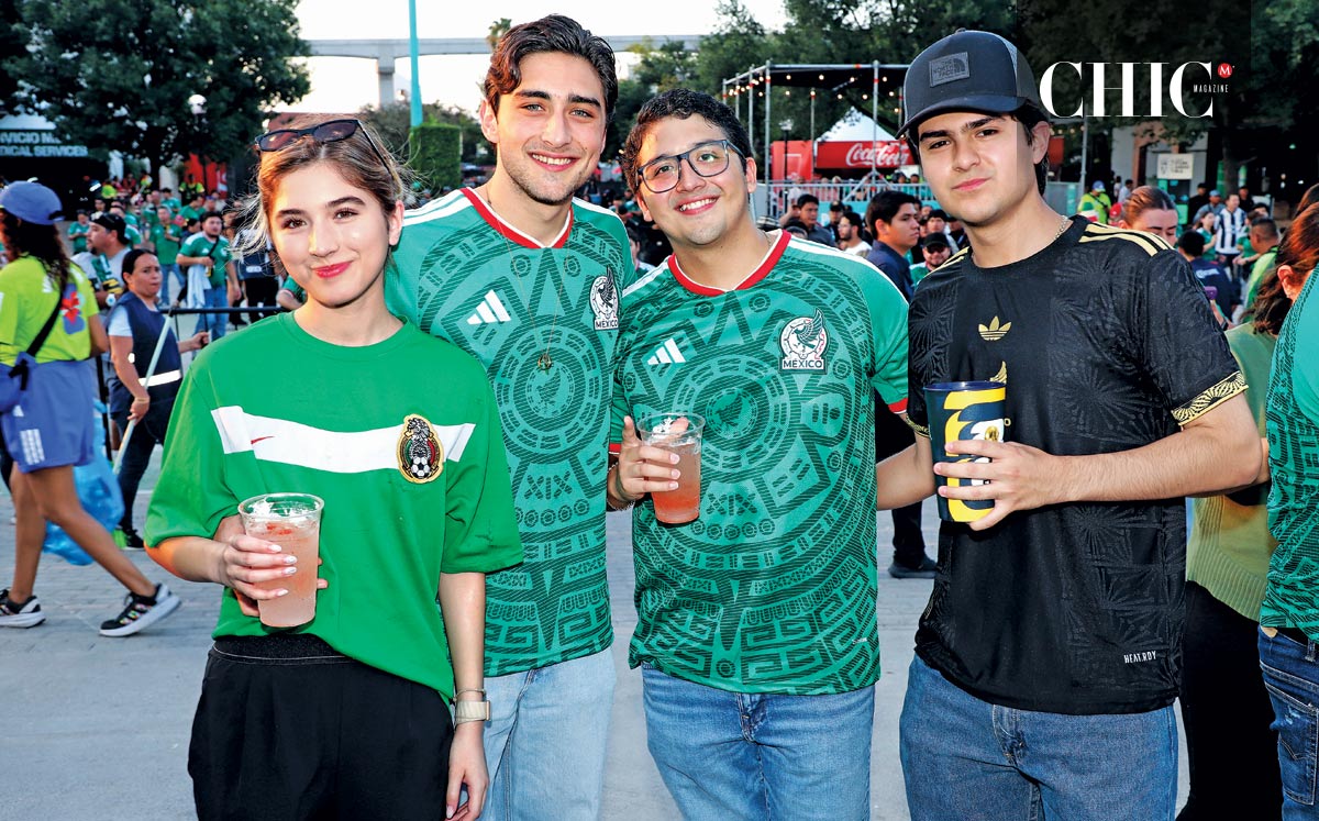 Jelian Cantú, Edgar Alanís, Sebastián Carballo y César Mier