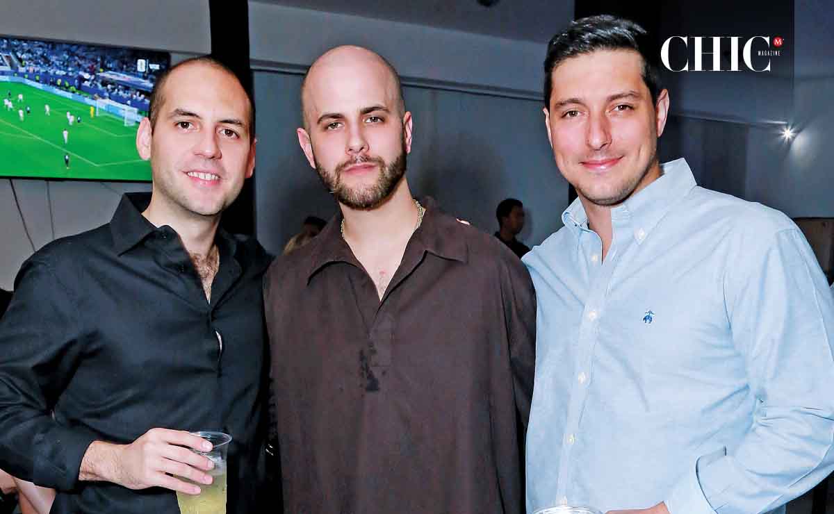 Juan Pablo González, Paco Morales y Adrián Asta  / Fotos: Omar Valdez