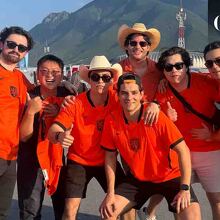Patricio Vázquez, Zhihao Chen, César Gómez, Marcelo Díaz, Daniel Bustamante, Diego Esparza y Jorge Vázquez / Fotos Ricardo Rodríguez
