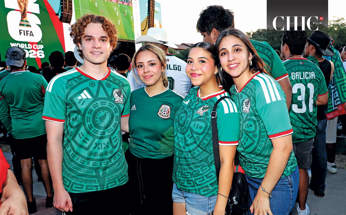 René Monje, Dana López, Carolina García y Cynthia Cortés