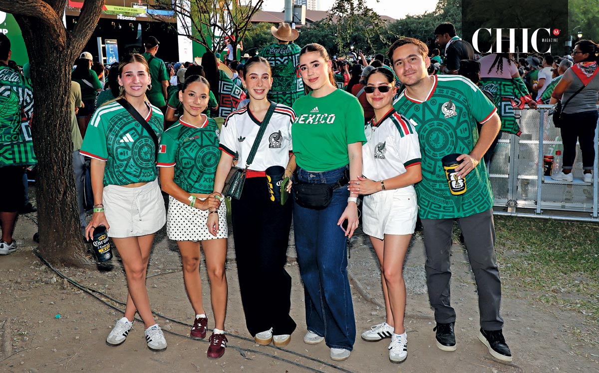 Tabatha Doria, Samantha García, Ximena Castro, Andrea Cantú, Elsa Páez y Rubén González. Fotos: Daniel Saldívar