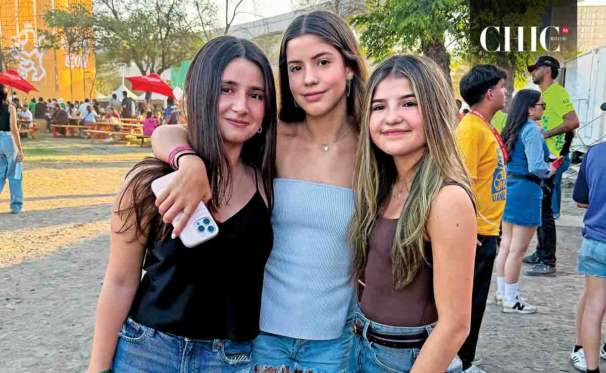 Victoria Lankenau, María Aguirre y Raquel Montemayor / Fotos Ricardo Rodríguez