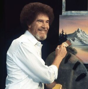 Descubre cuánto puede costar una pintura de Bob Ross (Foto: IG)