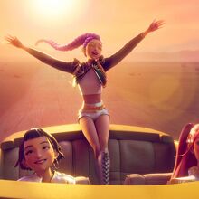 Descubre en dónde podrás comprar este nuevo auto de colección inspirado en "KPop Demon Hunters" (Foto: Netflix)