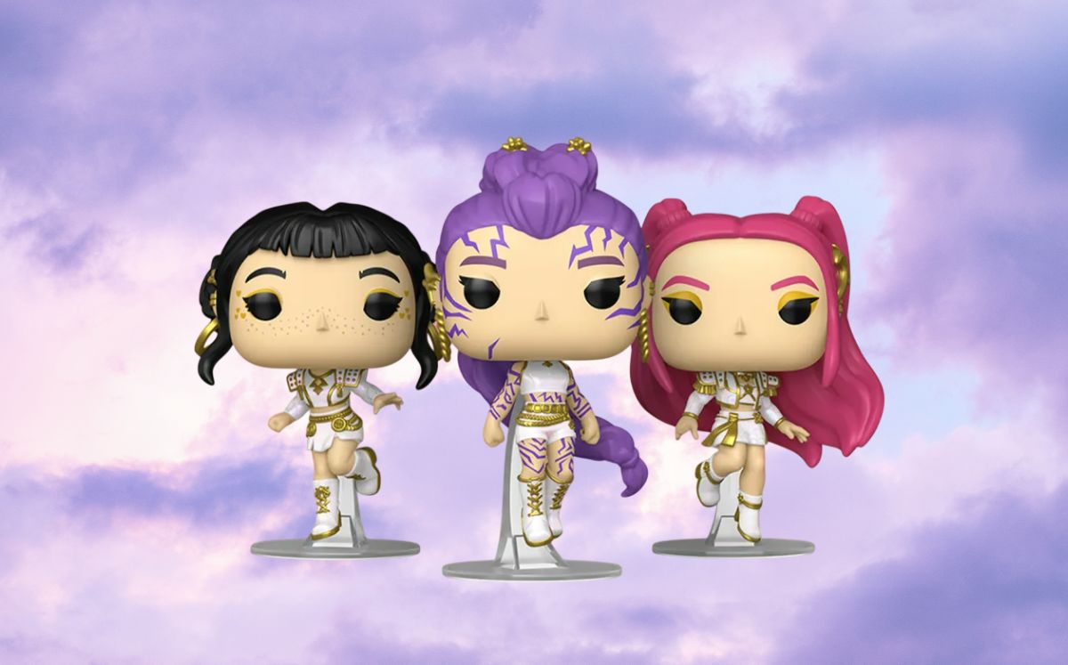 Funkos y llaveros de "Las Guerreras K-pop" (Foto: Amazon/Netflix/Funko! Pop)