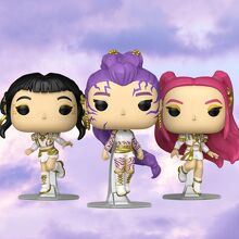 Funkos y llaveros de "Las Guerreras K-pop" (Foto: Amazon/Netflix/Funko! Pop)