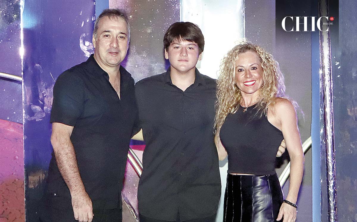 Eduardo Lacavex, Diego Lacavex y Marilú Ceja