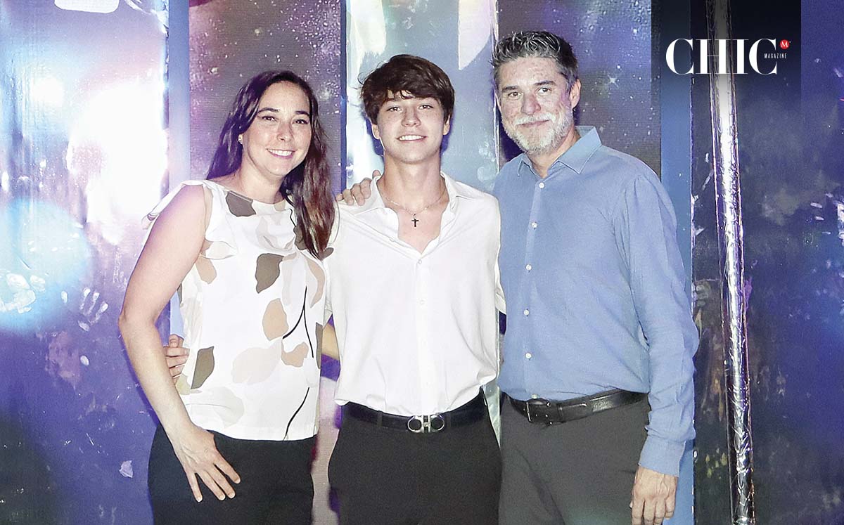 Katia Edgar, José Gerardo Ortiz y Miguel Ortiz