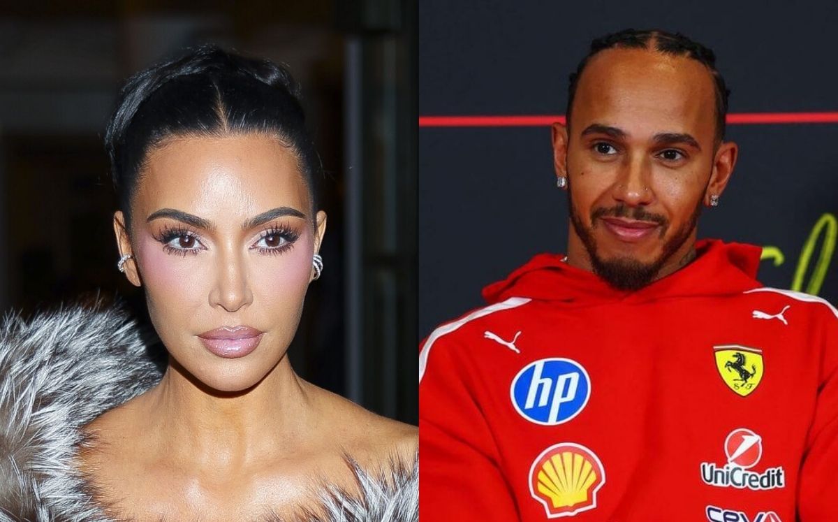 Lewis Hamilton hizo una inesperado confesión sobre su relación con Kim Kardashian (Foto: Getty Images)