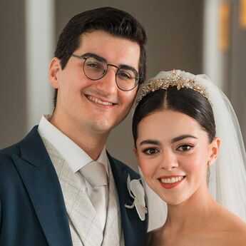 Edina Velasco y Ricardo Pozas. Fotos: ETHELÍ WEDDINGS / Omar Valdez