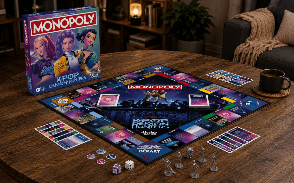 Monopoly "Kpop Demon Hunters" (Imagen Amazon/IA)